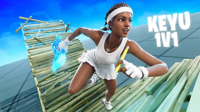 KEYU 1V1 BUILD FIGHT (200 PUMP) — Fortnite Creative map cover art