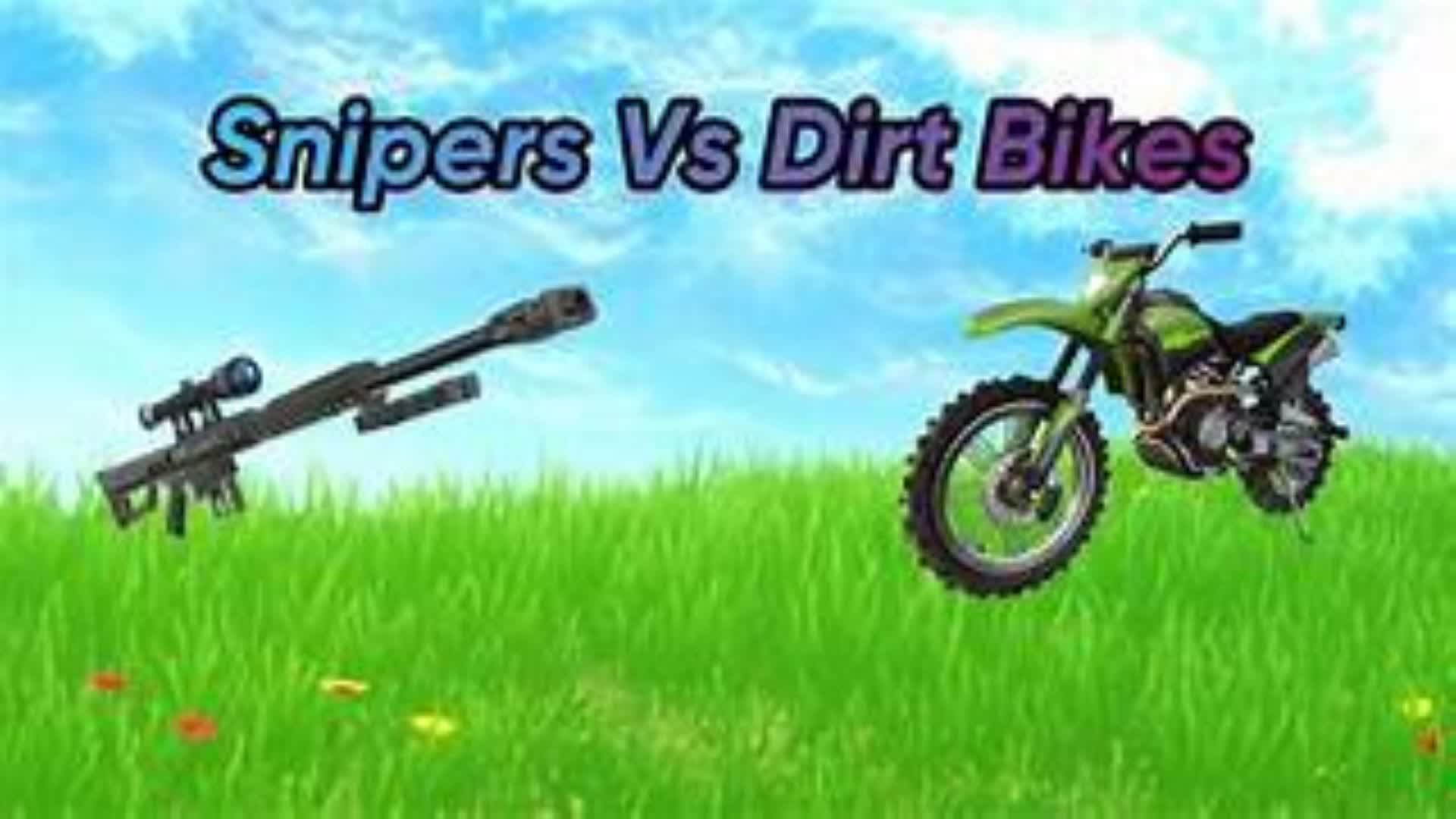 Sniper vs Dirtbike and atv — Fortnite Creative map