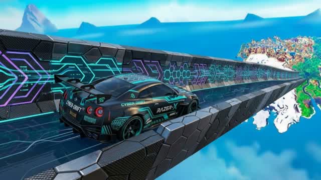 CAR GAME 🕹️🎮 SPEED GAME RAMP🔥 — Fortnite Creative map cover art
