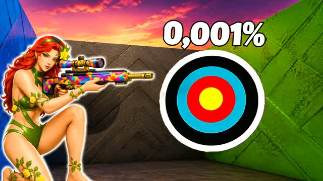 UNC INSANE HUGE TRICKSHOT PARKOUR — Fortnite Creative map