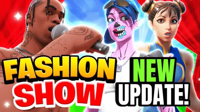 🔥👑50 FASHION SH0W🔥👑 — Fortnite Creative map cover art