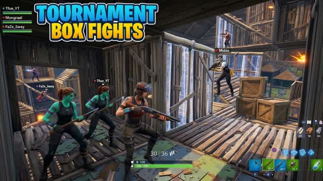 Tournament Box fights — Fortnite Creative map