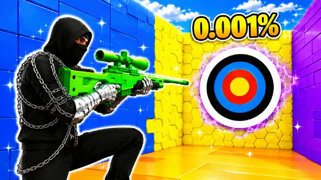 UNC TRICKSHOT PARKOUR JUST FOR FUN EZ — Fortnite Creative map cover art