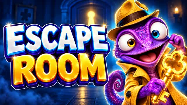 🔑 KEY CHAOS ESCAPE ROOM — Fortnite Creative map