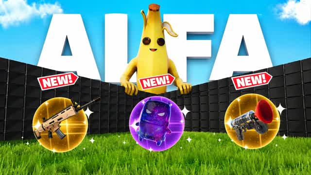 ALPHA 1V1 FFA — Fortnite Creative map cover art