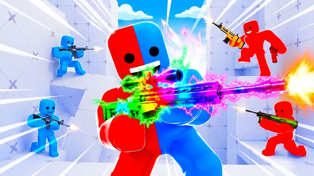 RED VS BLUE RVB LOL — Fortnite Creative map