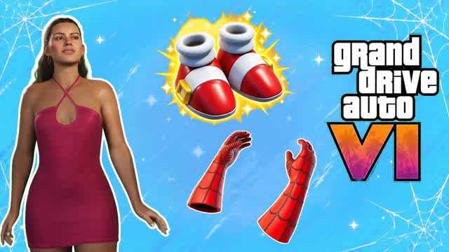 SUPER RED VS BLUE SPIDER-MAN 🔴🔵 — Fortnite Creative map