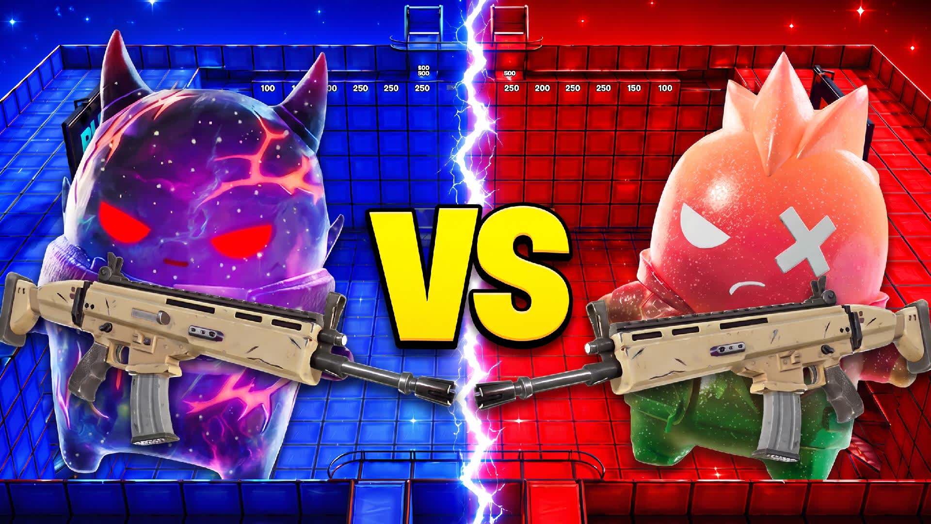RVB RED VS BLUE MC — Fortnite Creative map