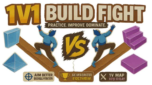 The wonderful 1v1 build fight — Fortnite Creative map
