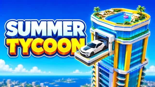 SUMMER TYCOON [NEW] — Fortnite Creative map cover art