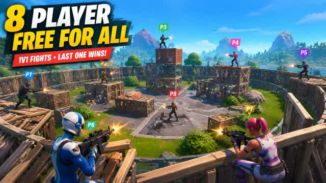 1v1v1v1v1 — Fortnite Creative map