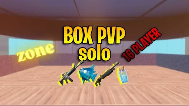 BOX FIGHT zone — Fortnite Creative map cover art