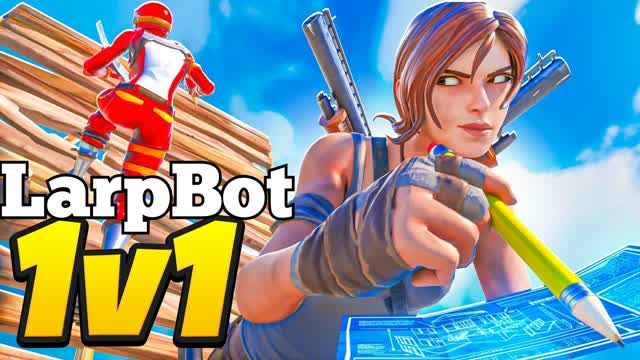 LarpBott 1v1 — Fortnite Creative map cover art