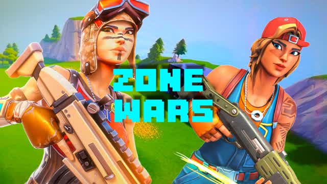 Zone wars free for all — Fortnite Creative map cover art
