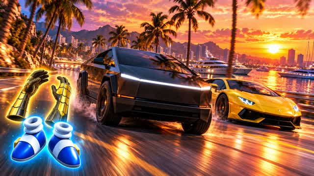 GDA VI LUCIA DRIVE β Fortnite Creative map