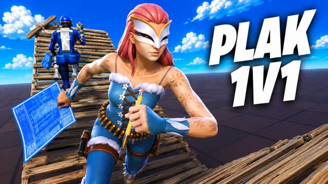 PLAK 1V1 — Fortnite Creative map cover art