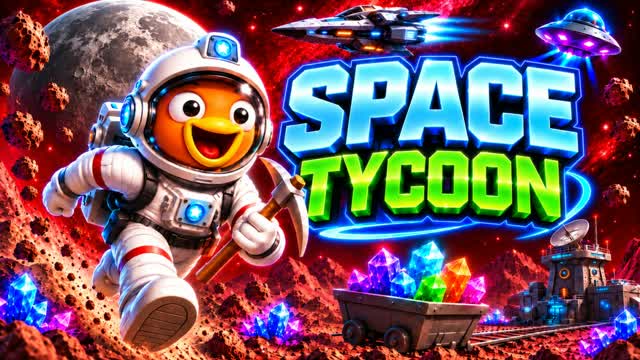 Space Tycoon [RPG] — Fortnite Creative map cover art