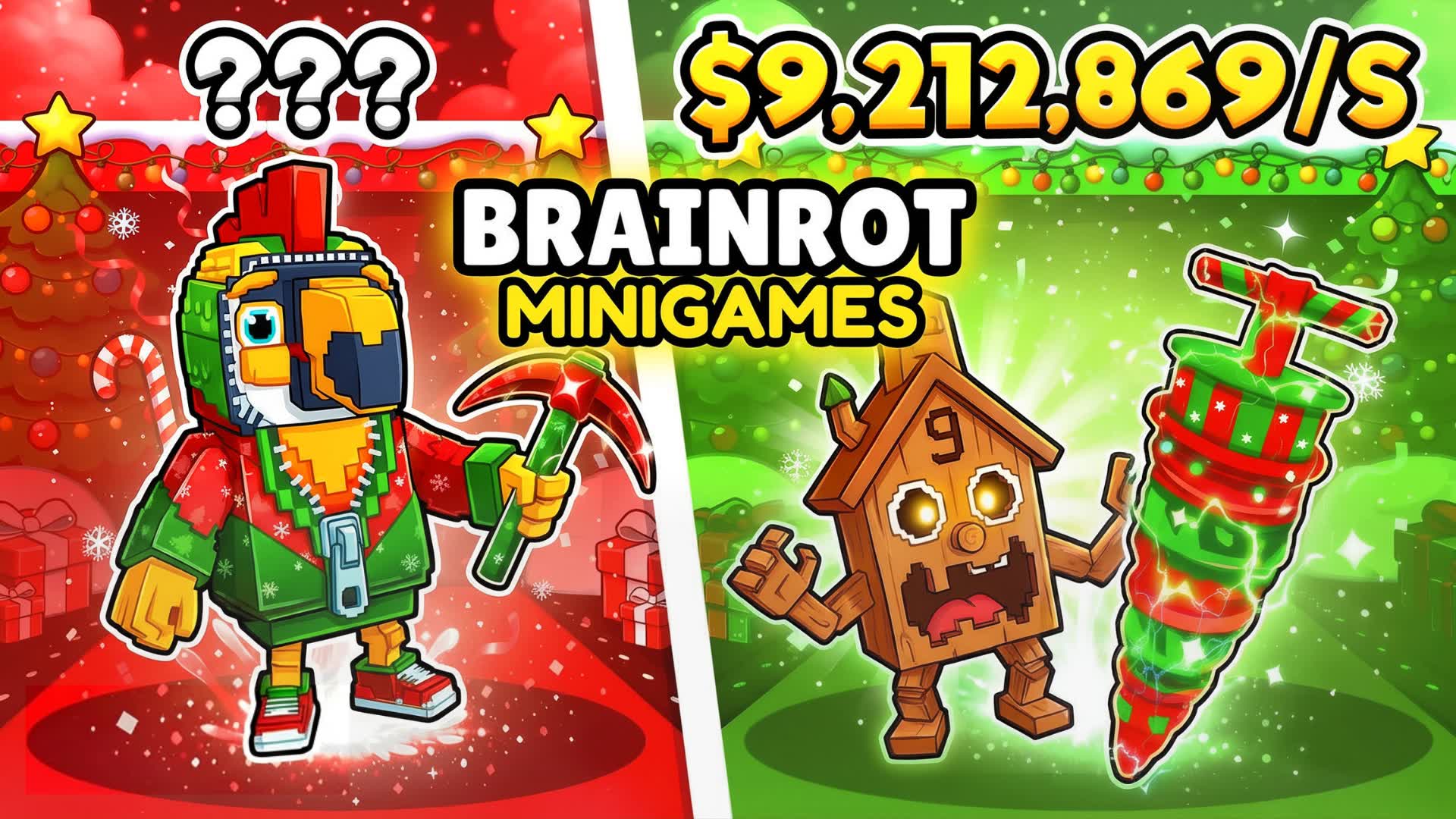 Brainrot Minigame Box PvP — Fortnite Creative map