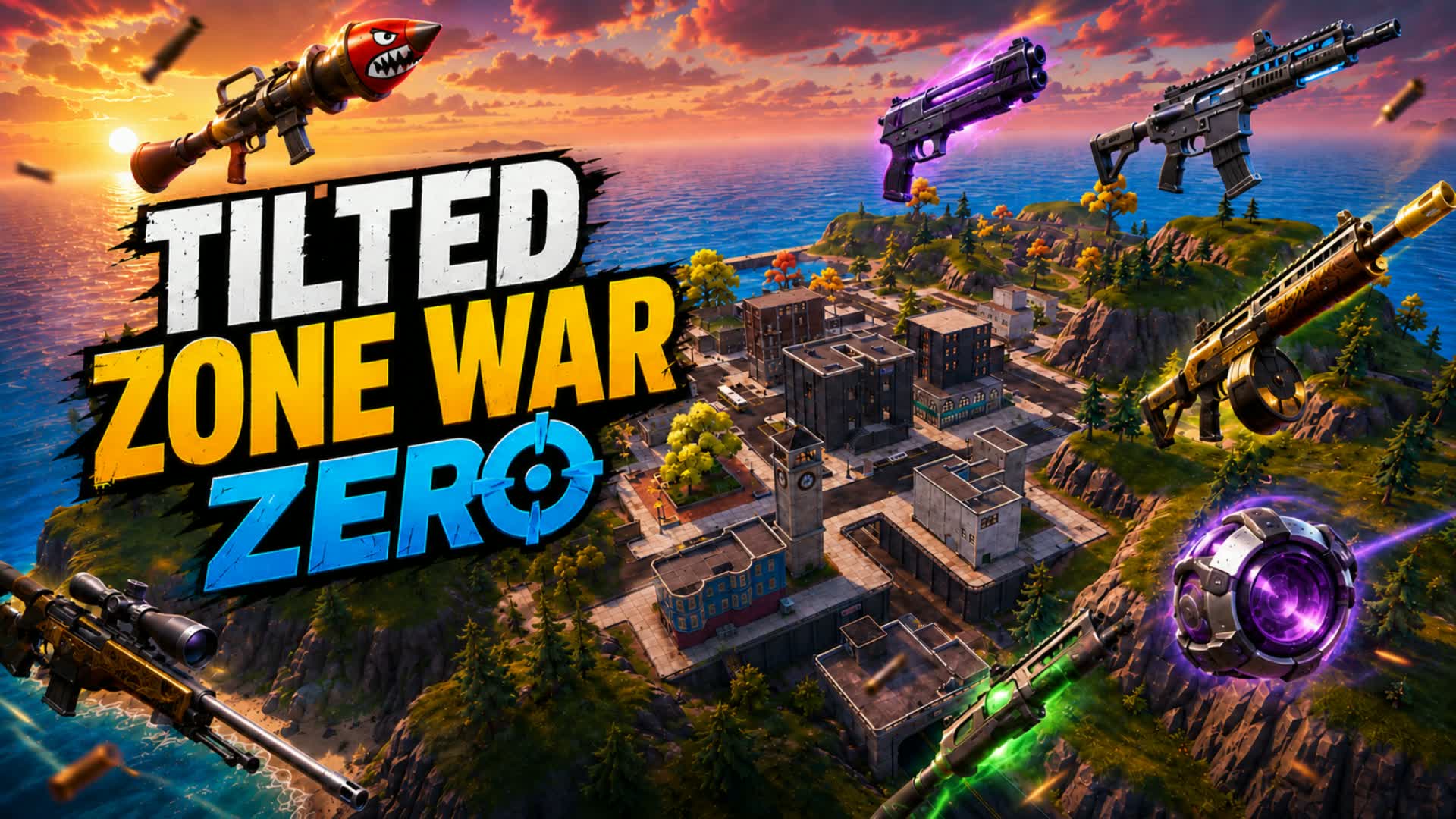 Tilted Zone War Zero — Fortnite Creative map