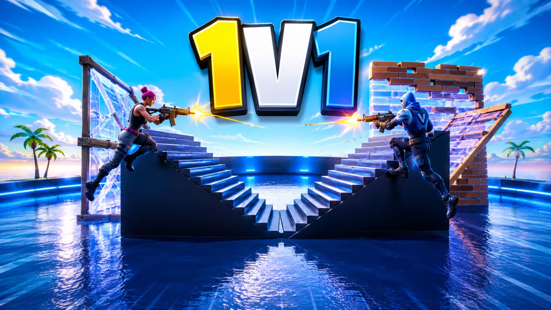 ULTIMATE 1V1 🔥 BUILD FIGHTS — Fortnite Creative map