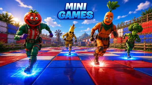 Jobs to Play - Mini Games — Fortnite Creative map cover art