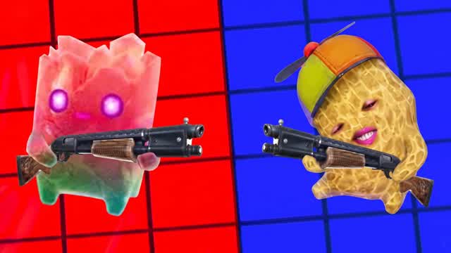 RED VS BLUE🔴🔵SURVIVAL — Fortnite Creative map cover art