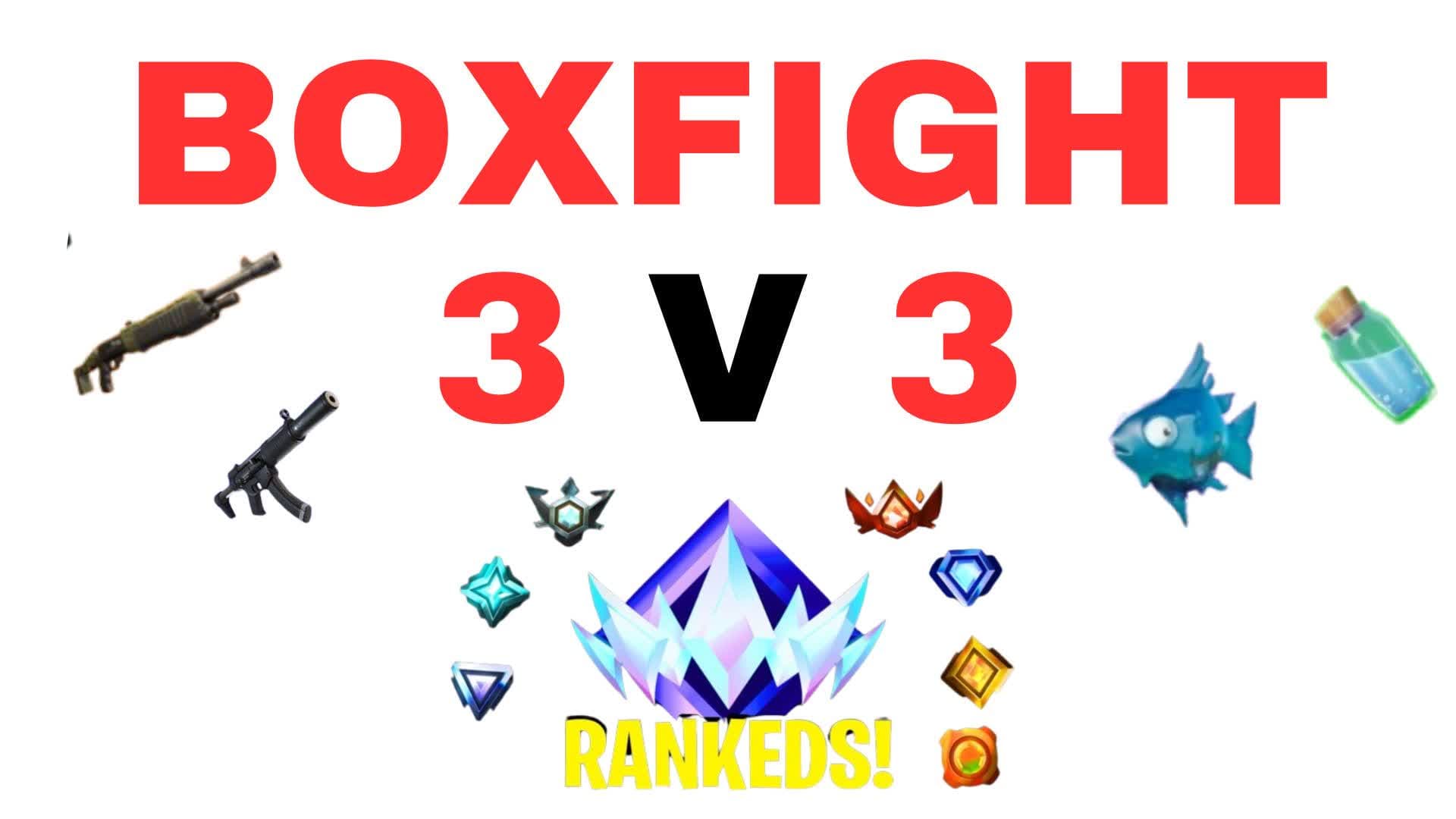 THE 3V3 BOXFIGHT RANKED — Fortnite Creative map