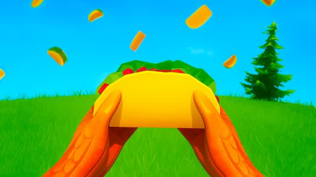 Raining Tacos Zone Wars — Fortnite Creative map