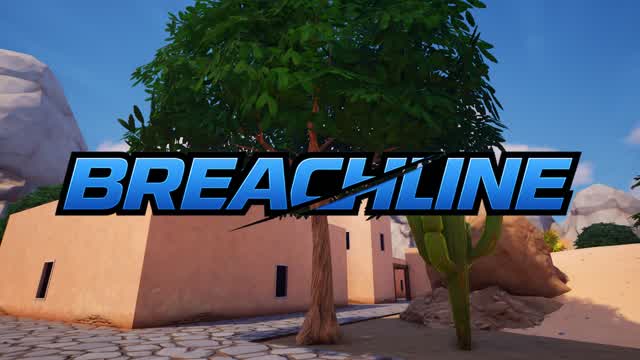 Breachline — Fortnite Creative map cover art
