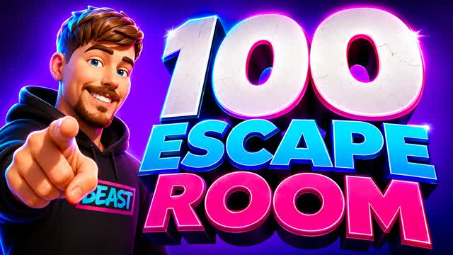 100 CARBONARA ESCAPE ROOM🍝 — Fortnite Creative map cover art