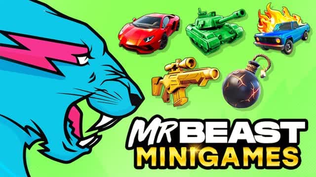 MRBEAST MINIGAMES 🎯 — Fortnite Creative map cover art