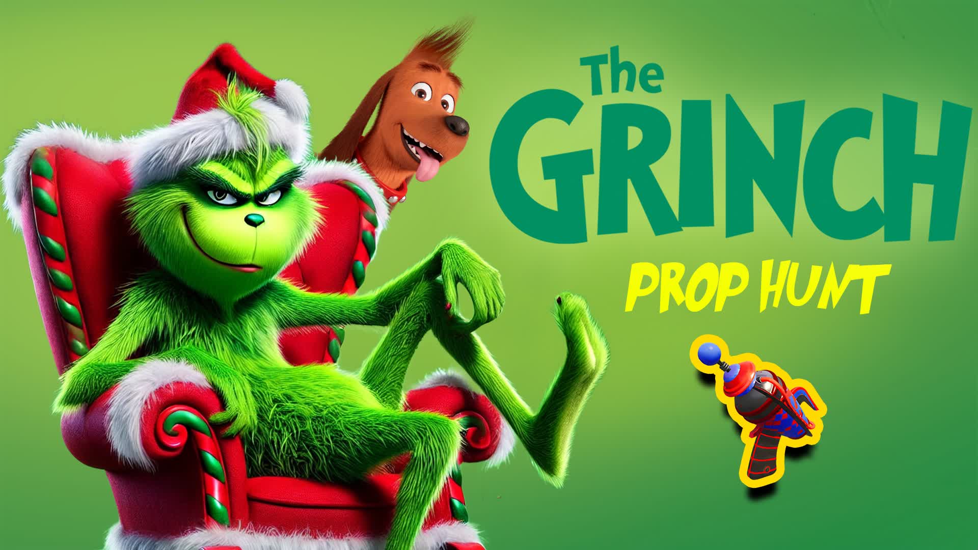 THE GRINCH PROP HUNT — Fortnite Creative map