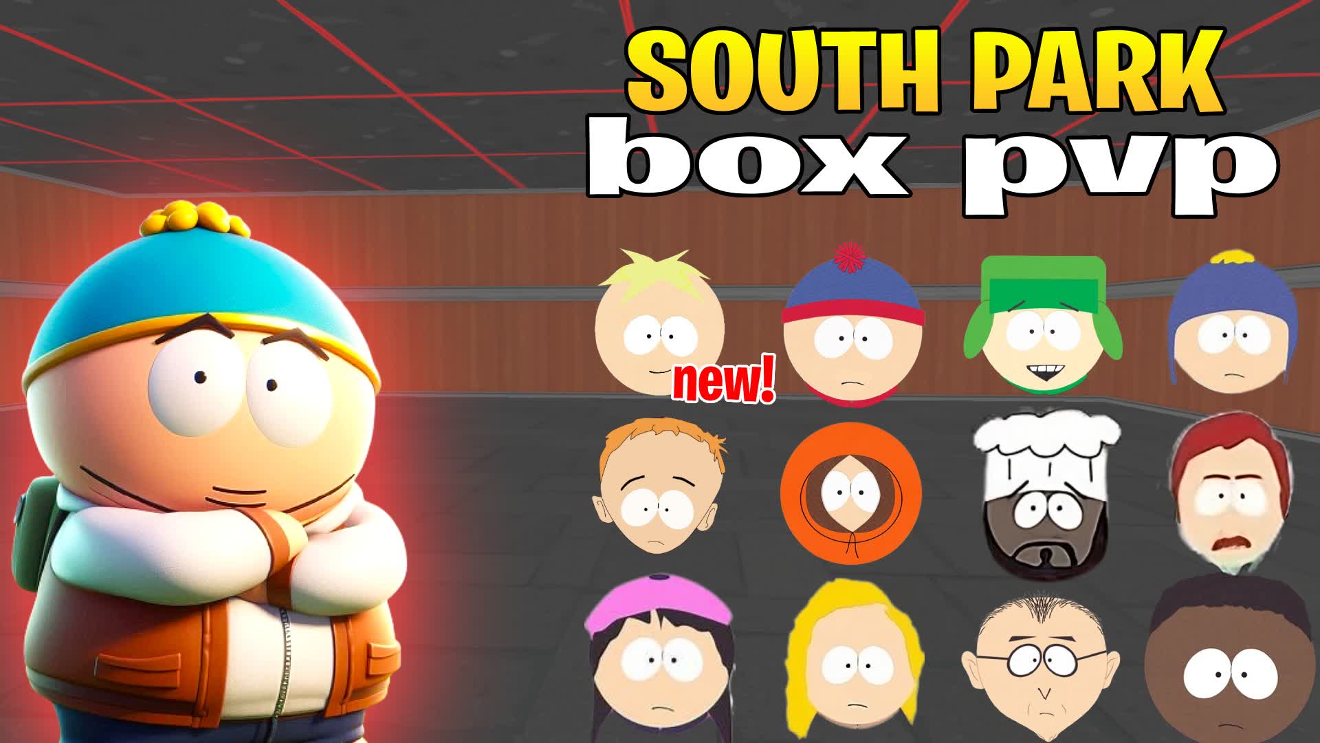 South park PVP box fight — Fortnite Creative map