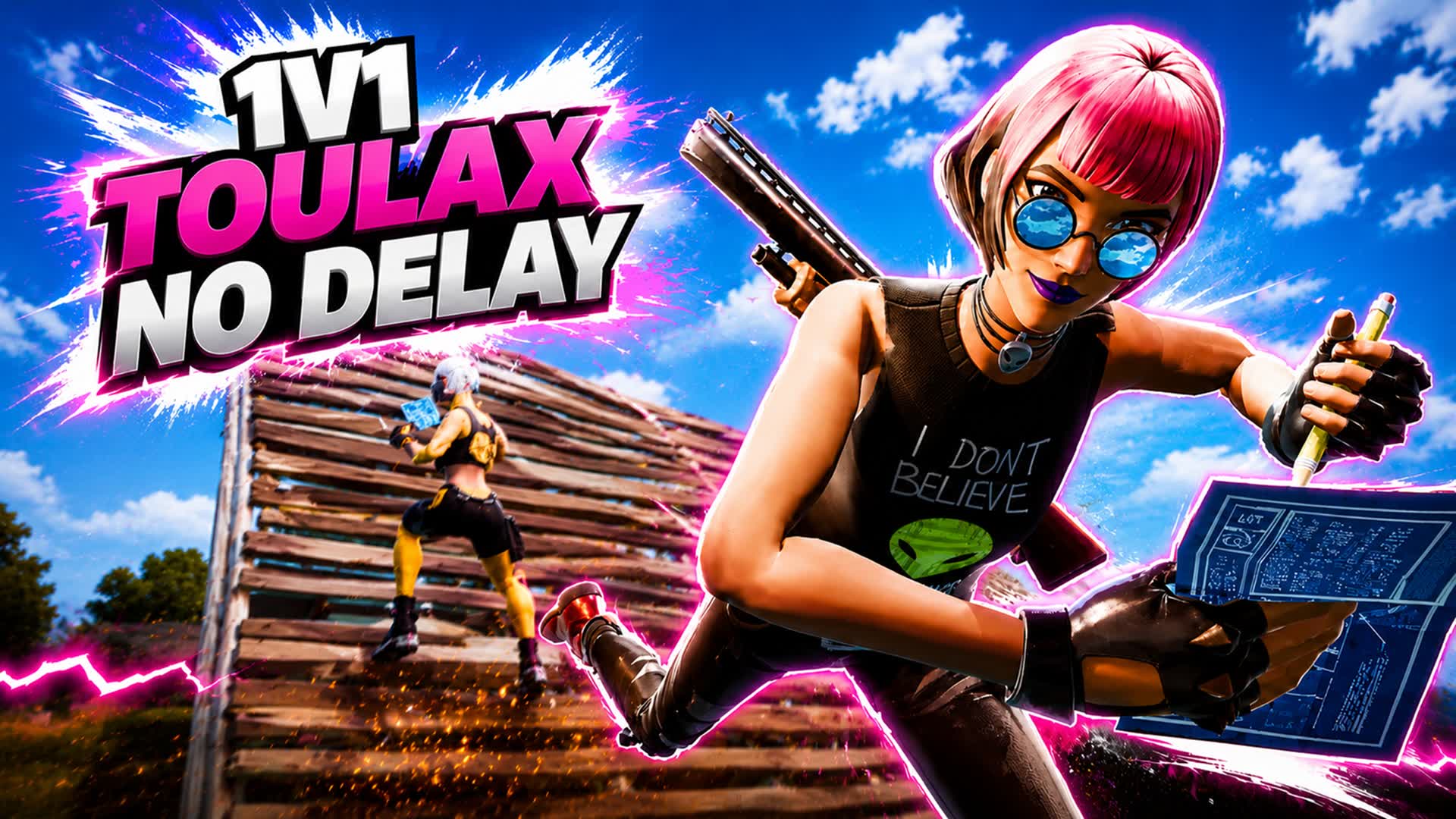 TOULAX 1V1 NO DELAY — Fortnite Creative map
