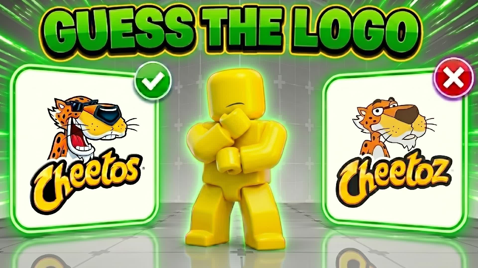 GUESS THE LOGO 🔎 FUNNY — Fortnite Creative map
