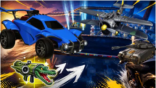 Nova City – cars, ramps, weapons — Fortnite Creative map