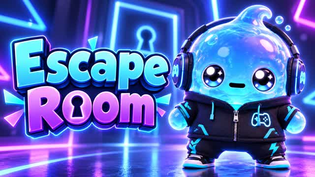 [50🔥] ESCAPE ROOM ADVENTURE GAME! — Fortnite Creative map cover art