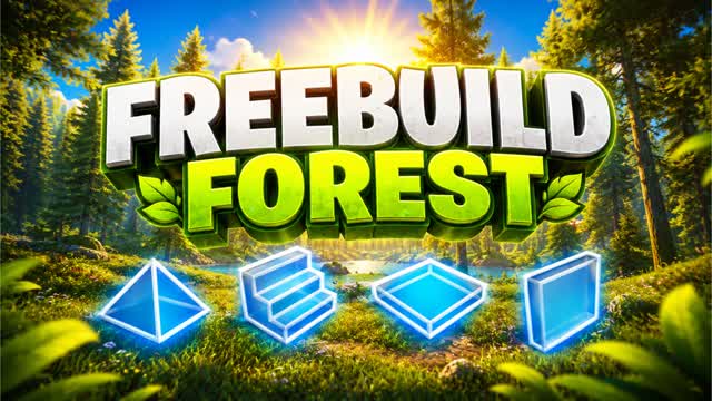 FOREST FREEBUILD — Fortnite Creative map cover art