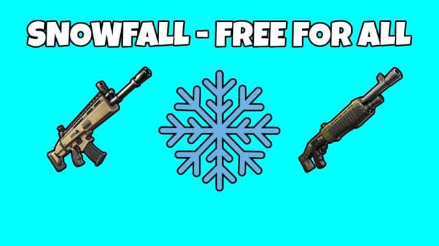 SNOWFALL - FREE FOR ALL❄️ — Fortnite Creative map