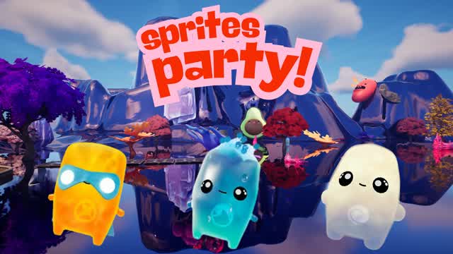 Sprite party — Fortnite Creative map cover art