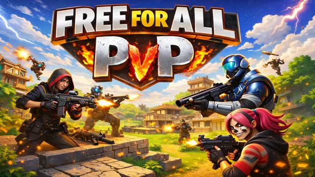 Free for all PvP build — Fortnite Creative map cover art