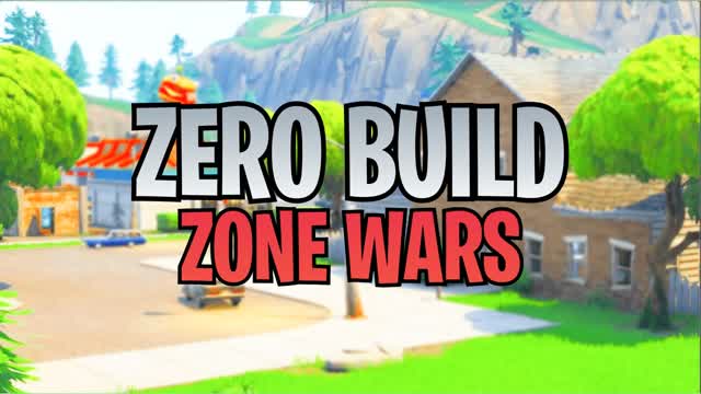 Zero Build Zone Wars 2026 — Fortnite Creative map