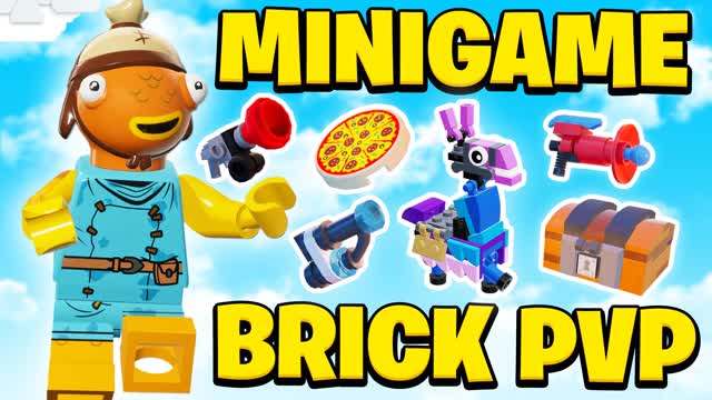 MINIGAME 🧱 PVP — Fortnite Creative map cover art