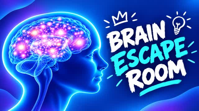 🧠 30 Brain Escape Room — Fortnite Creative map