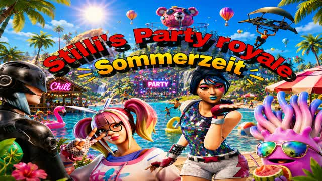STILLI´S PARTY ROYALE! — Fortnite Creative map cover art