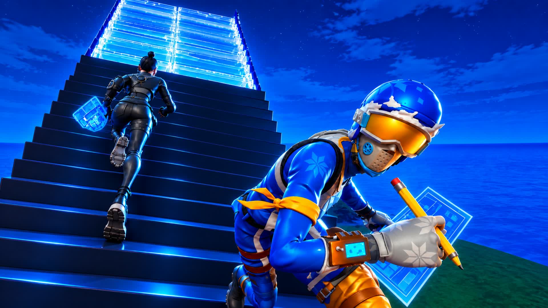 XyZ 1v1 — Fortnite Creative map