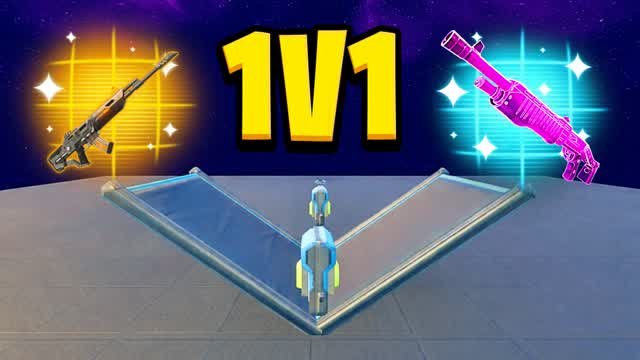 1v1 OIKOTO - ⭐ALL GUNS⭐ — Fortnite Creative map cover art