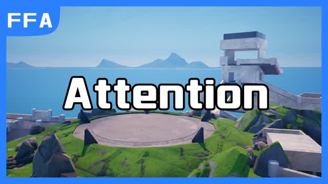 Attention Free-For-All — Fortnite Creative map