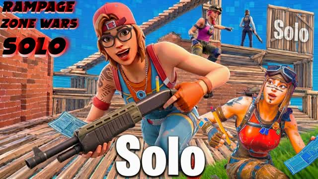 RAMPAGE ZONE WARS — Fortnite Creative map