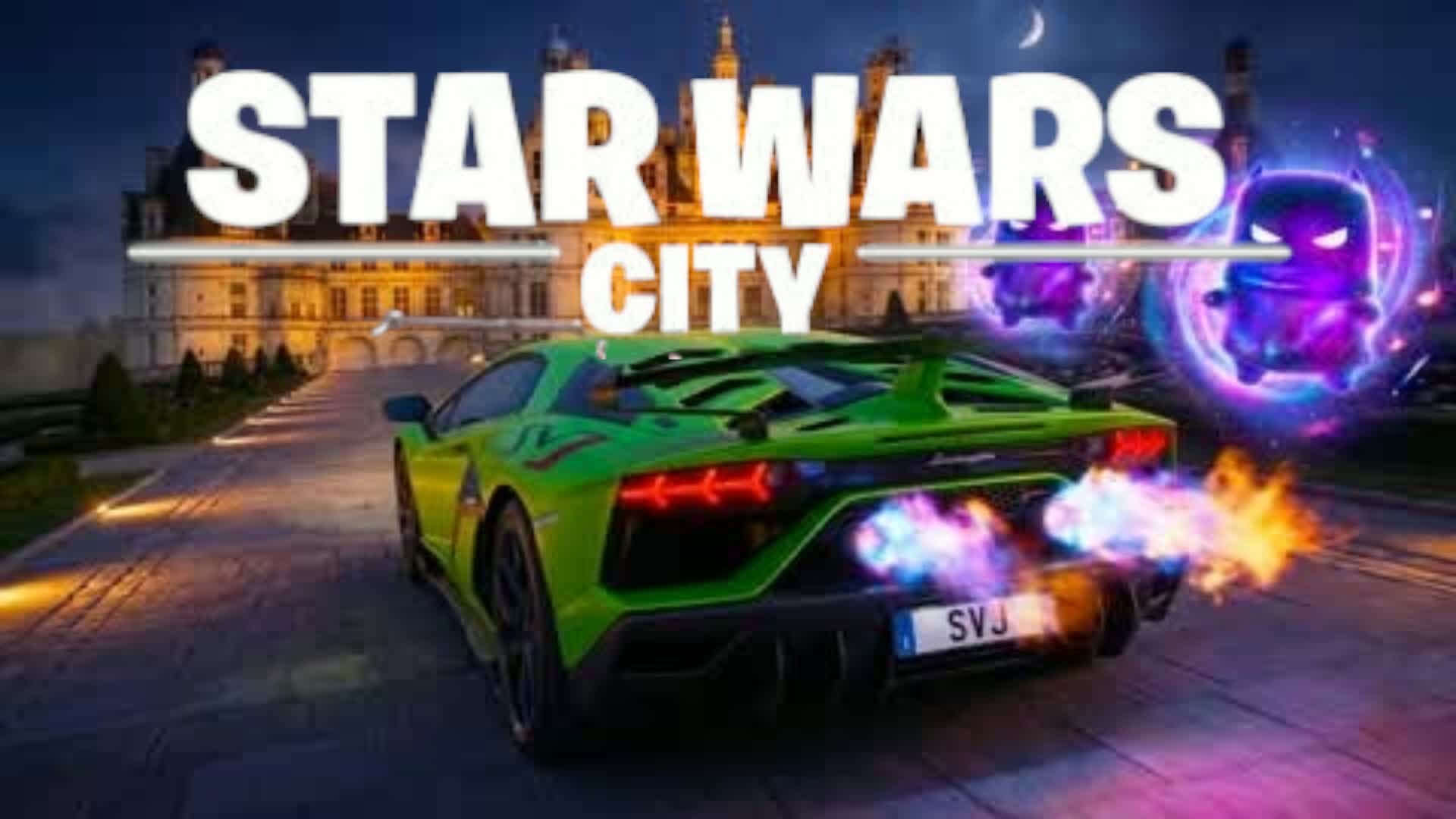 SPICY THE WAR DRIVING CITY 🌴🌴 — Fortnite Creative map